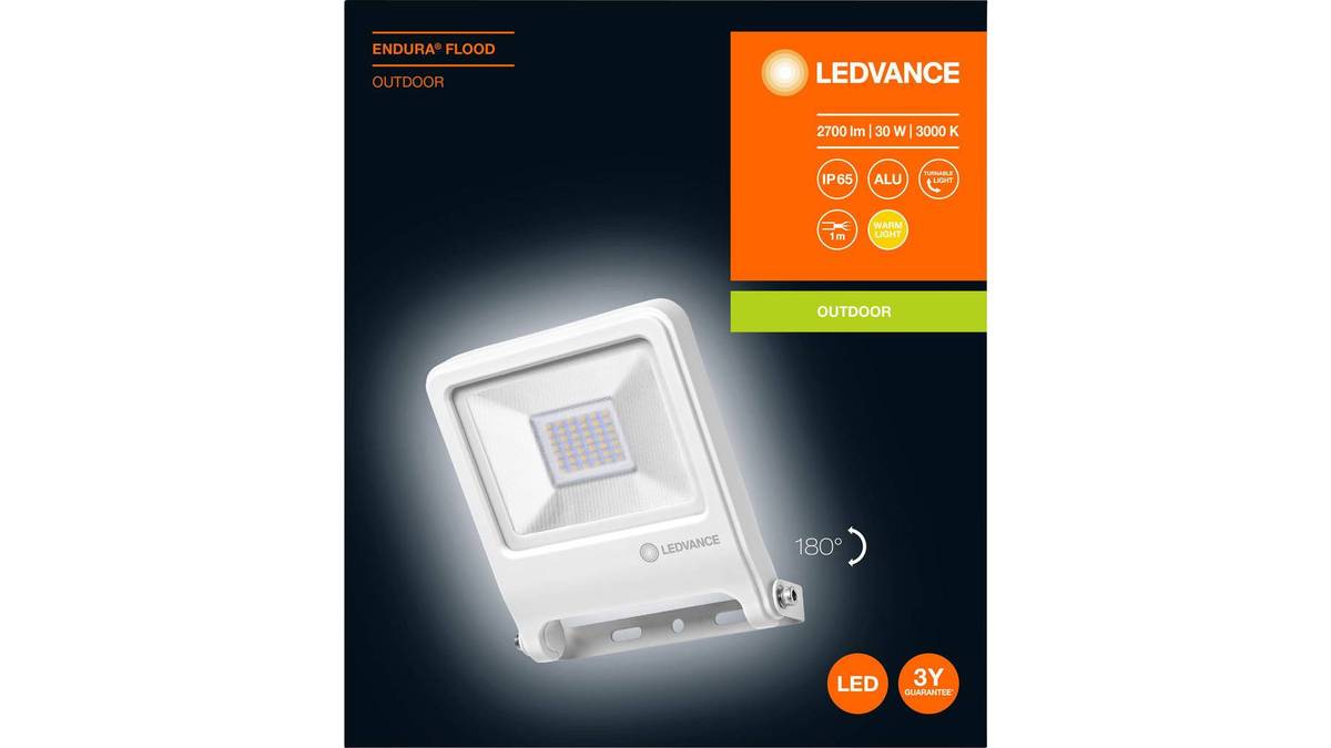 LEDVANCE EOOD LEDVANCE LED reflektor Flood 30W 3000k beli