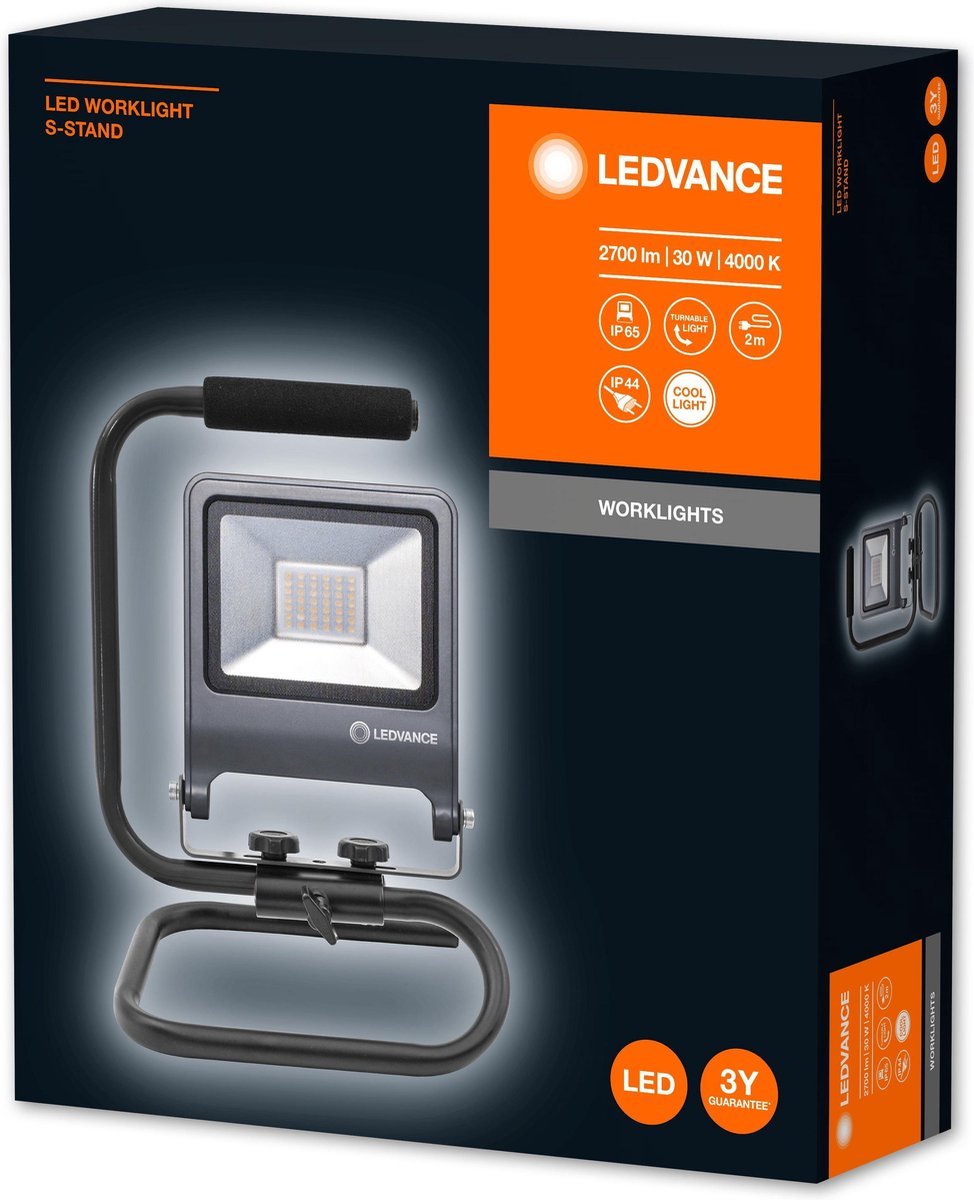 LEDVANCE EOOD Portabl radni reflektor S-Stalak 30 W 4000 K