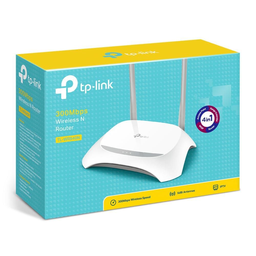 TP LINK TP-Link TL-WR840N, beièni ruter, 2 antene         N300