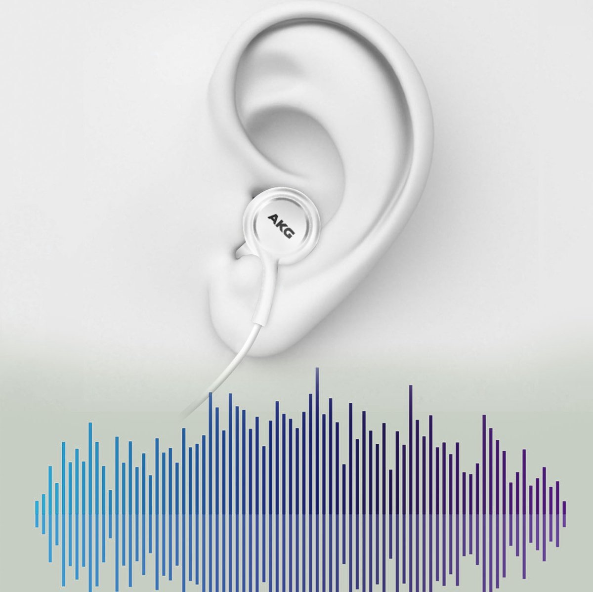 SAMSUNG Samsung slusalice bubice EO-IC100, USB-C bele