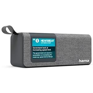 HAMA Digitalni radio DR200BT, FM/DAB/DAB+/BT/baterije