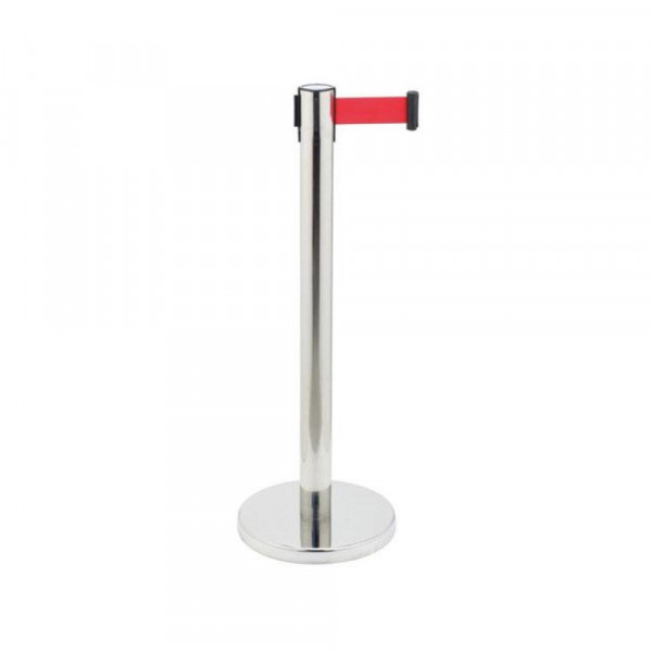 Ari Metal Stub barijera AM 7520 hrom, 90cm sa trakom 2,5m