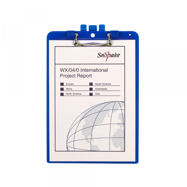 Snopake Podloga za pisanje PVC A4 Snopake, plava