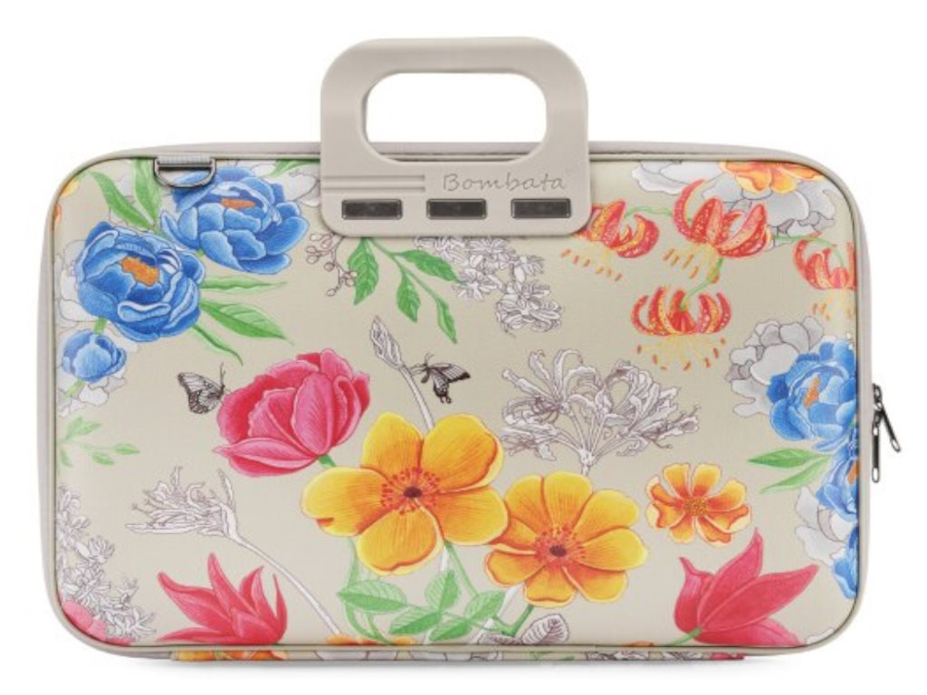 Bombata Torba BOMBATA Peonia  15,6″/16″ – Limited Edition Grey/Silver