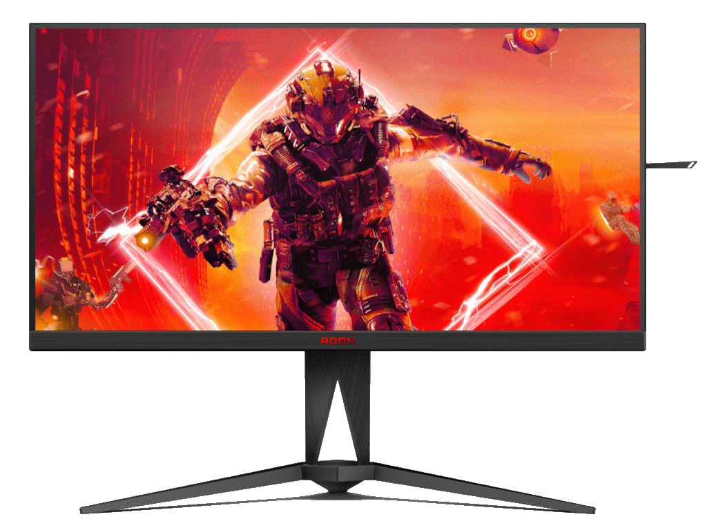 AOC Monitor AOC AGON AG275QXN/EU 27″/VA/2560×1440/165Hz/1ms GtG/HDMIx2,DPx2,USB/freesync/pivot,visina