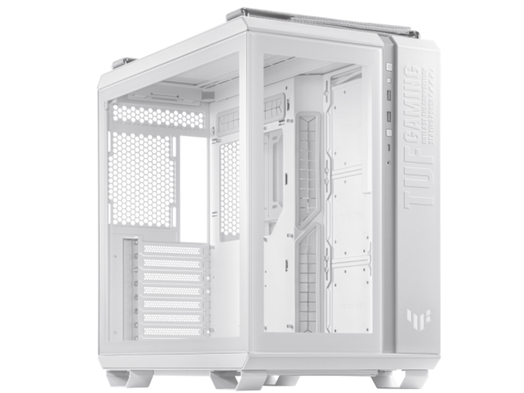 Asus Kućište ASUS TUF GAMING GT502 PLUS TG ARGB Mid Tower/ATX/Micro ATX/Mini ITX/bez napajanja/bela