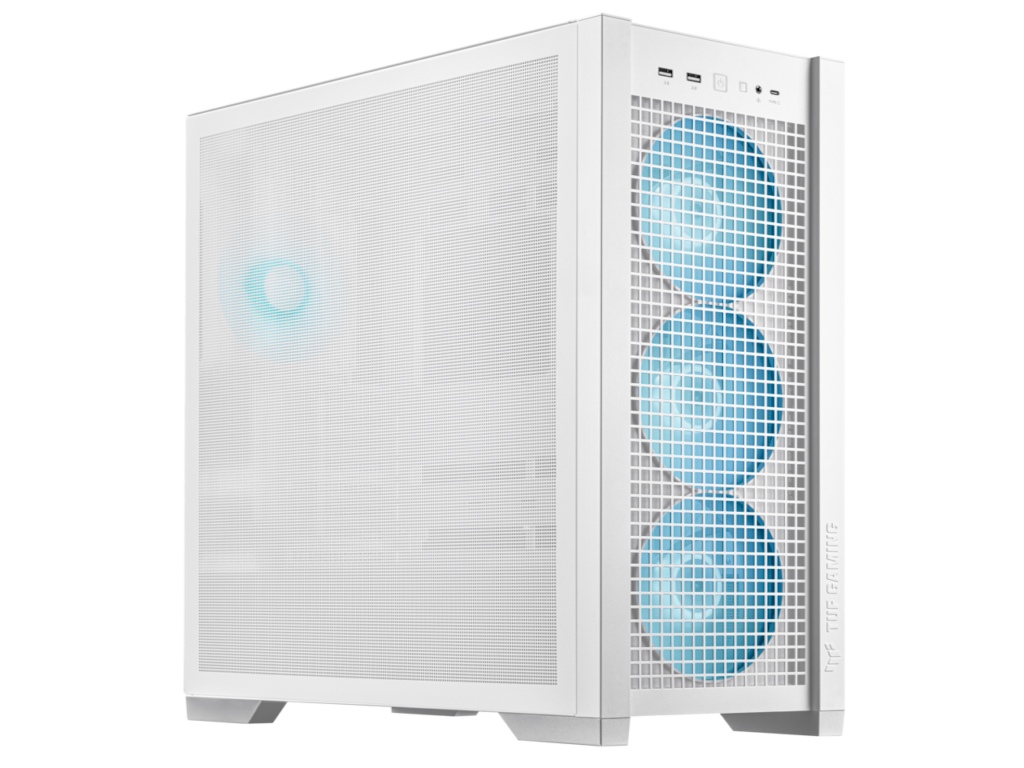 Asus Kućište ASUS TUF GAMING GT302 Tempered Glass ARGB Mid Tower/Micro ATX/Mini ITX/bez napajanja/bela