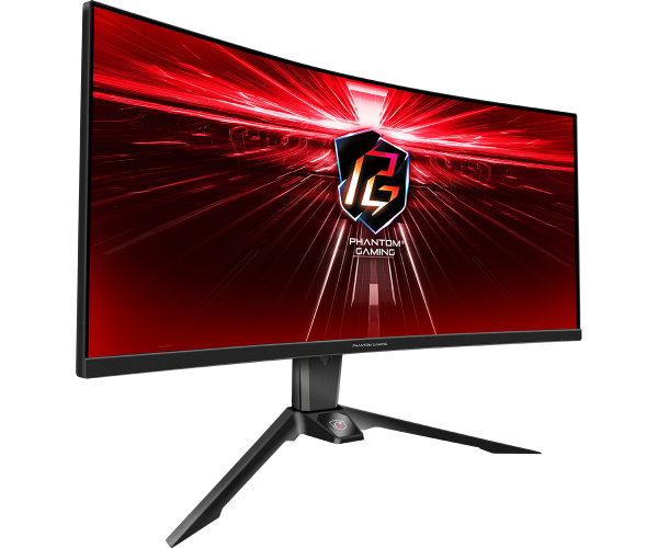 ASRock Monitor 34″ AsRock PG34WQ15R2B VA 3440×1440/165Hz/1ms/HDMIx2/DP/zvučnici