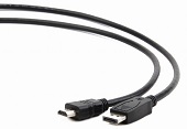 Gembird MONITOR Cable, DisplayPort/HDMI M/M, 1.8m