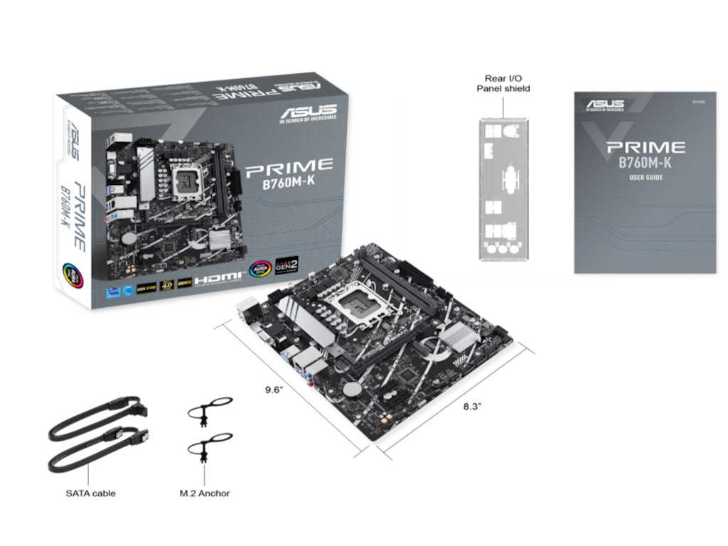 Asus Matična ploča ASUS PRIME B760M-K/LGA1700