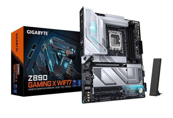 Gigabyte LGA 1851, Z890 Chipset, Supports Intel Core Ultra processors (Series 2), D5 Bionic Corsa for Infinite Memory Performance, AI Perfdrive : Provides optimal and customized BIOS preset profile for users