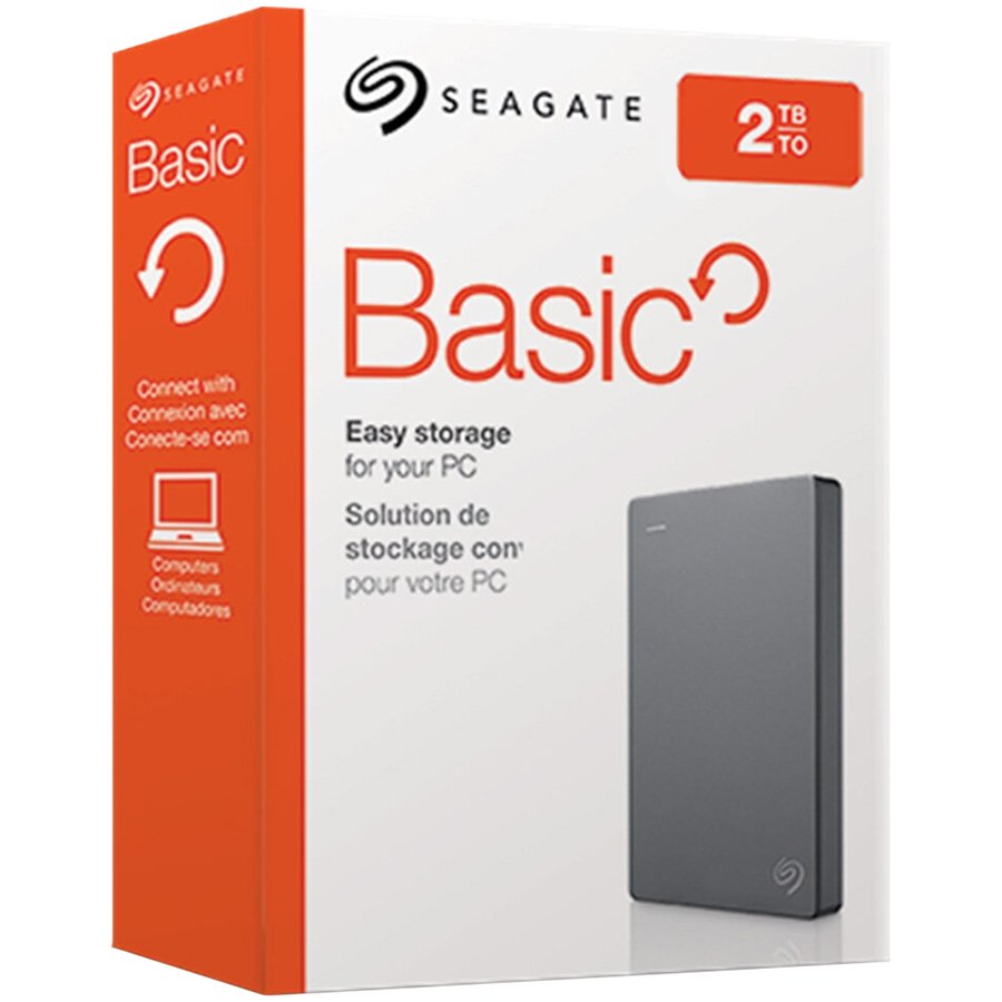 SEAGATE SEAGATE HDD External Basic (2.5’/2TB/USB 3.0)