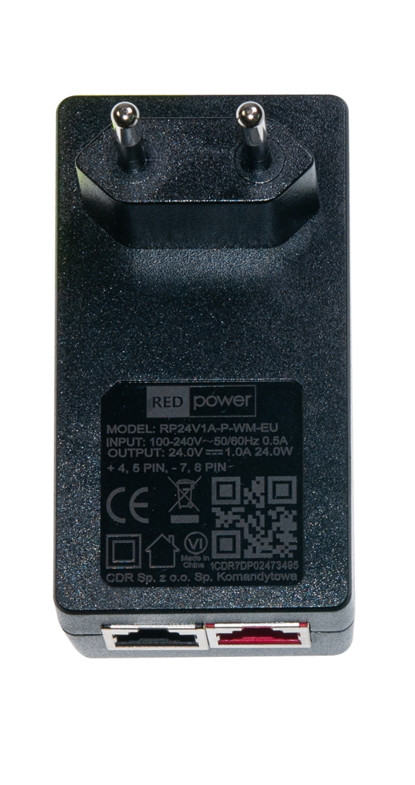 RED POWER RED Power RP48V0.5A-P-WM-EU PoE adapter 48V0.5A FE