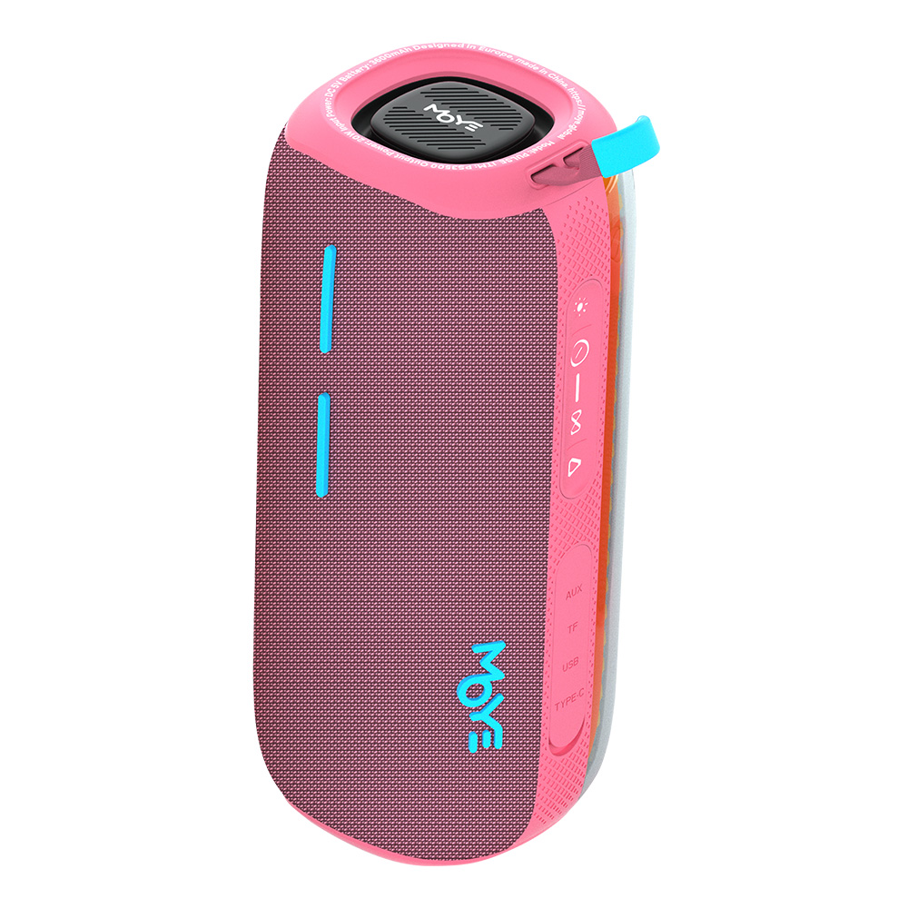 MOYE Pulse Bluetooth Speaker Pink