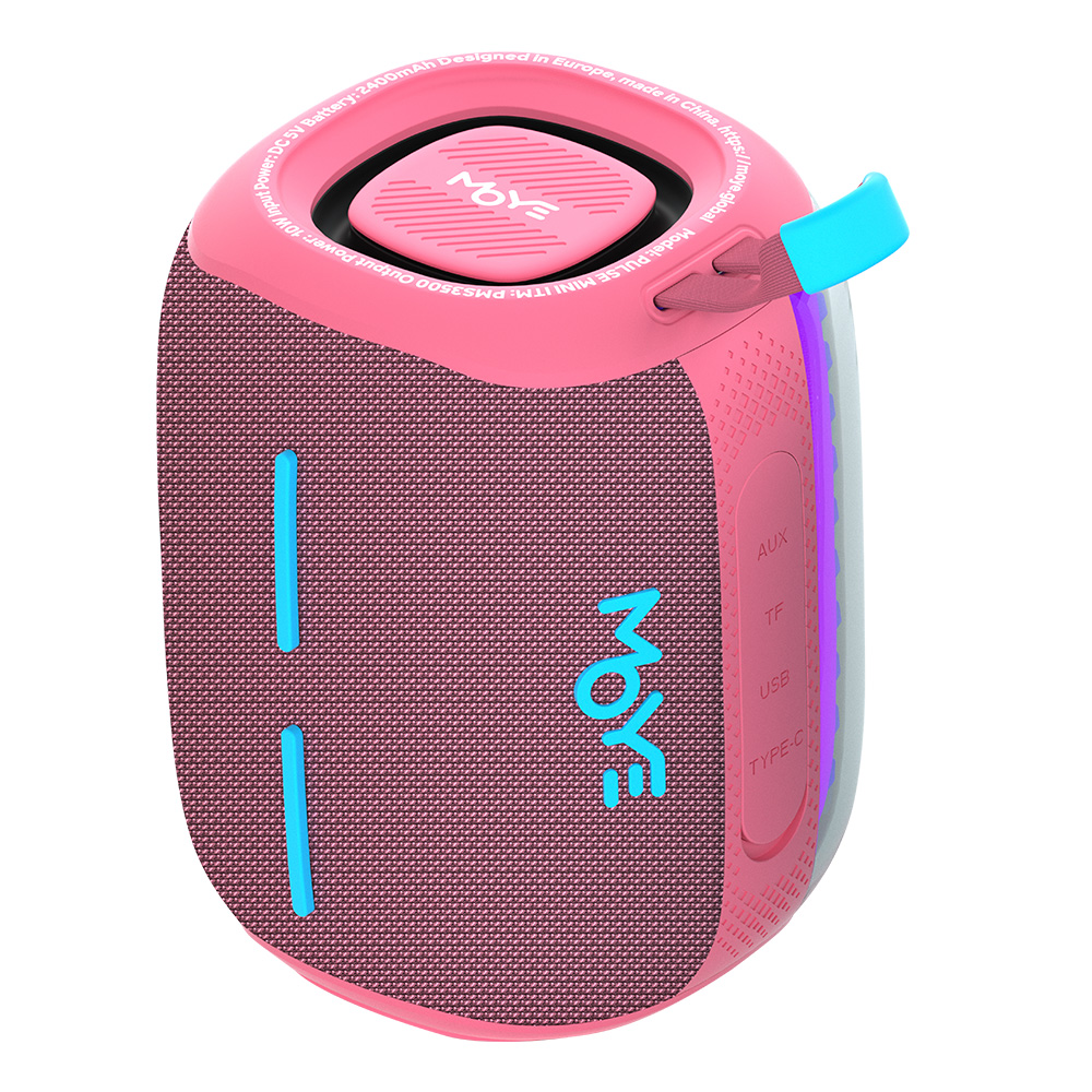 MOYE Pulse Mini Bluetooth Speaker Pink