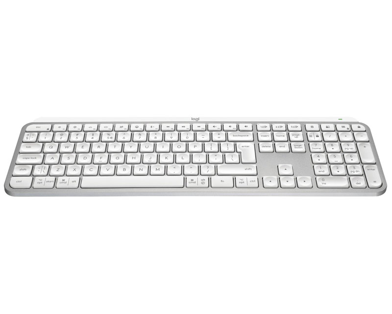 LOGITECH MX Keys S Wireless Illuminated tastatura Pale Grey US