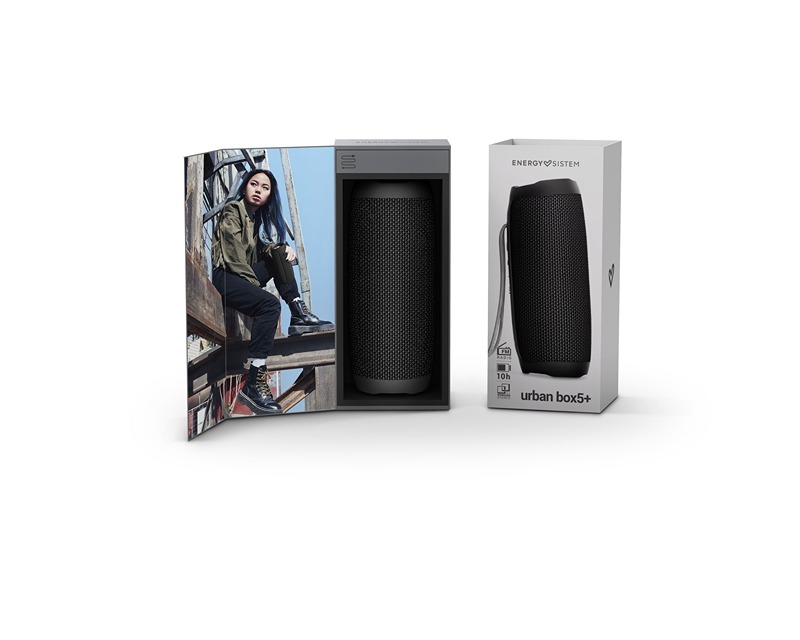 ENERGY SISTEM Urban Box 5+ Space portable zvučnik crni